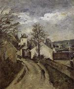 Paul Cezanne La Maison du doceur Gachet a Auvers-sur-Oise France oil painting artist